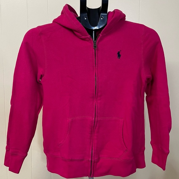 Polo Ralph Lauren Other - Polo by Ralph Lauren Kids Fuchsia Hoodie
